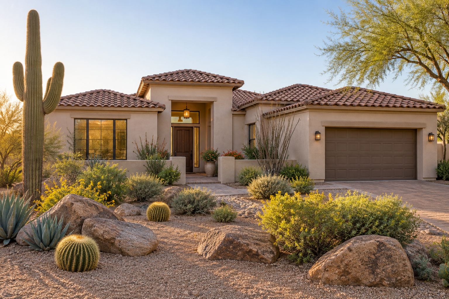 A Parker Arizona home, illustrative